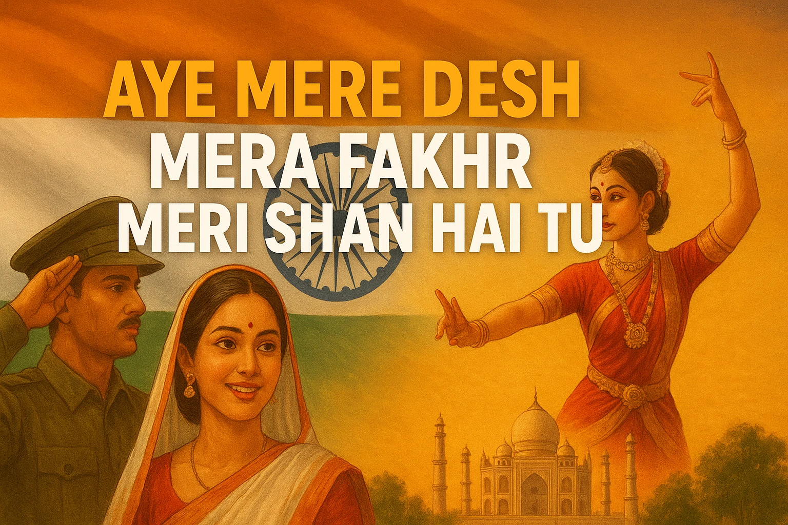 Aye Mere Desh Mera Fakhr Meri Shan Hai Tu Lyrics | Latest Indian Patriotic Songs