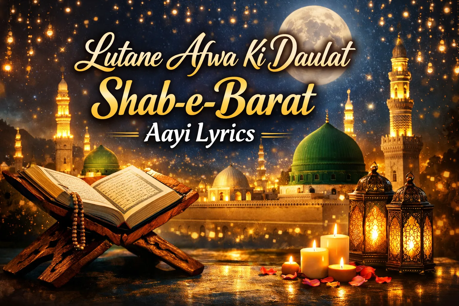 Lutane Afwa Ki Daulat Shab-e-Barat Aayi Lyrics