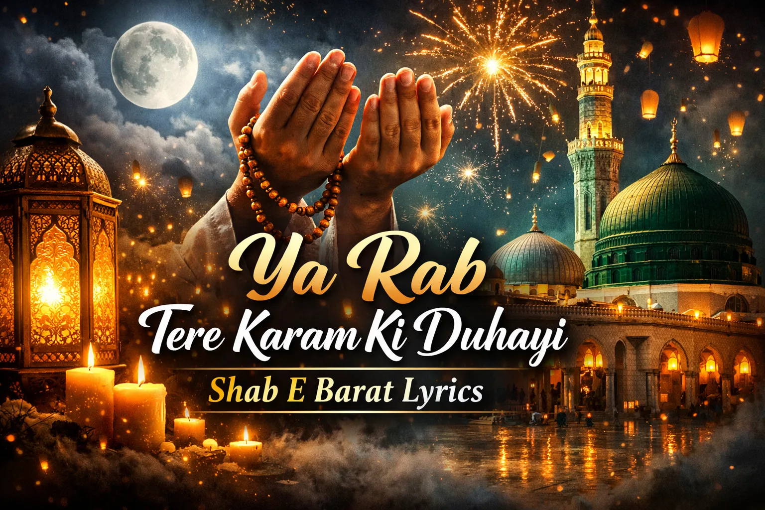 Ya Rab Tere Karam Ki Duhayi Shab E Barat Lyrics